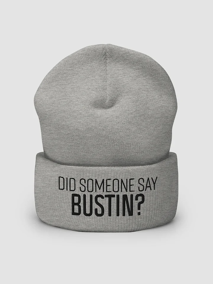 Did Someone Say Bustin? Cuffed Beanie product image (2)