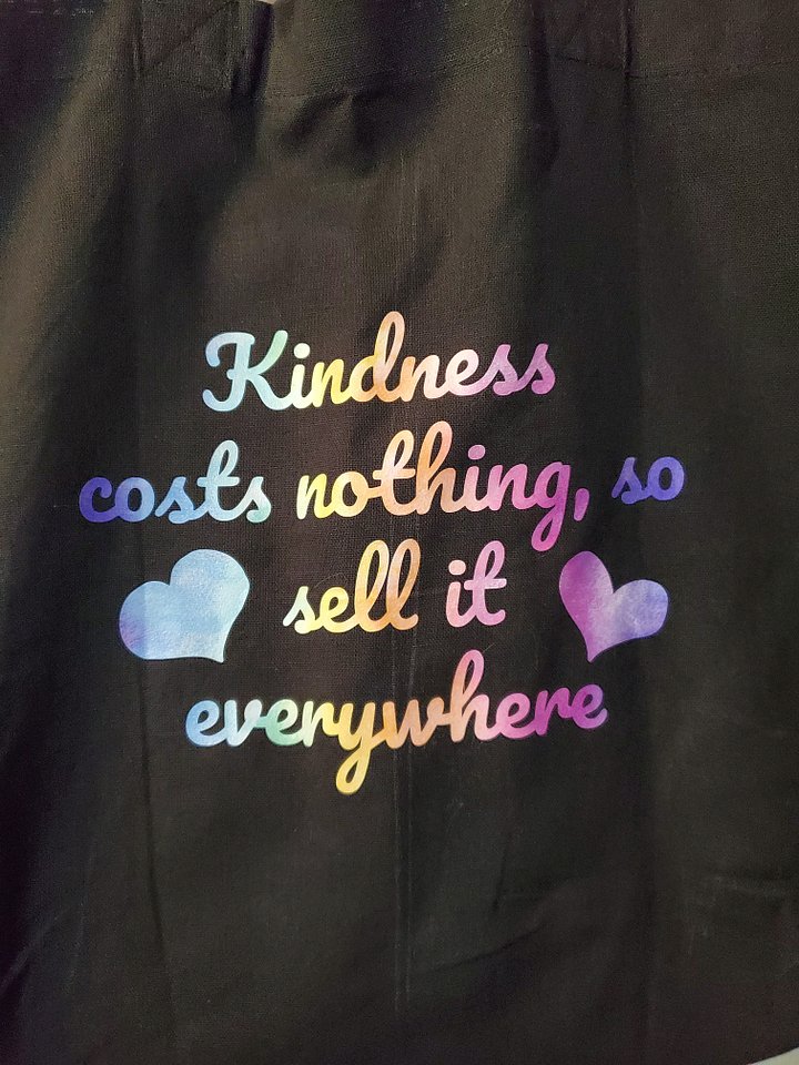 Positivity Cotton Tote Bag product image (2)