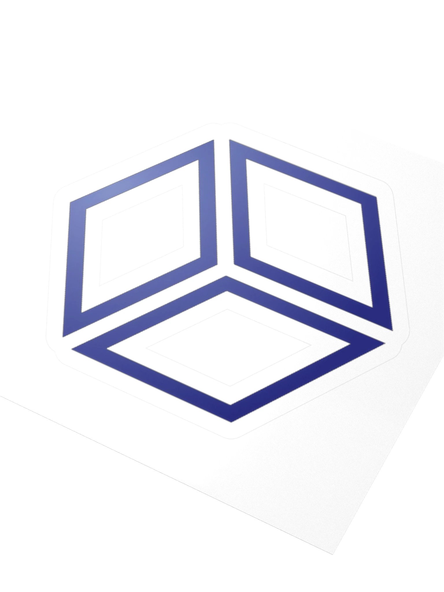 HGR Cube Kiss-Cut Sticker product image (3)