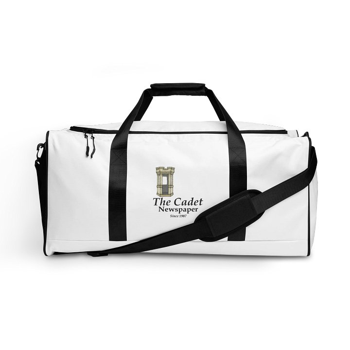 Cadet Newspaper Duffel Bag product image (1)