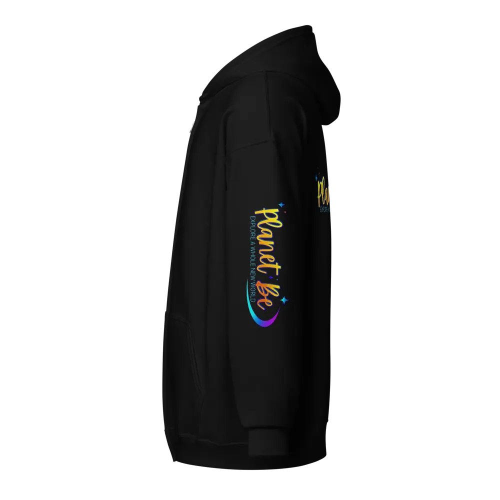 Planet Be in Blues Zip Hoodie product image (3)