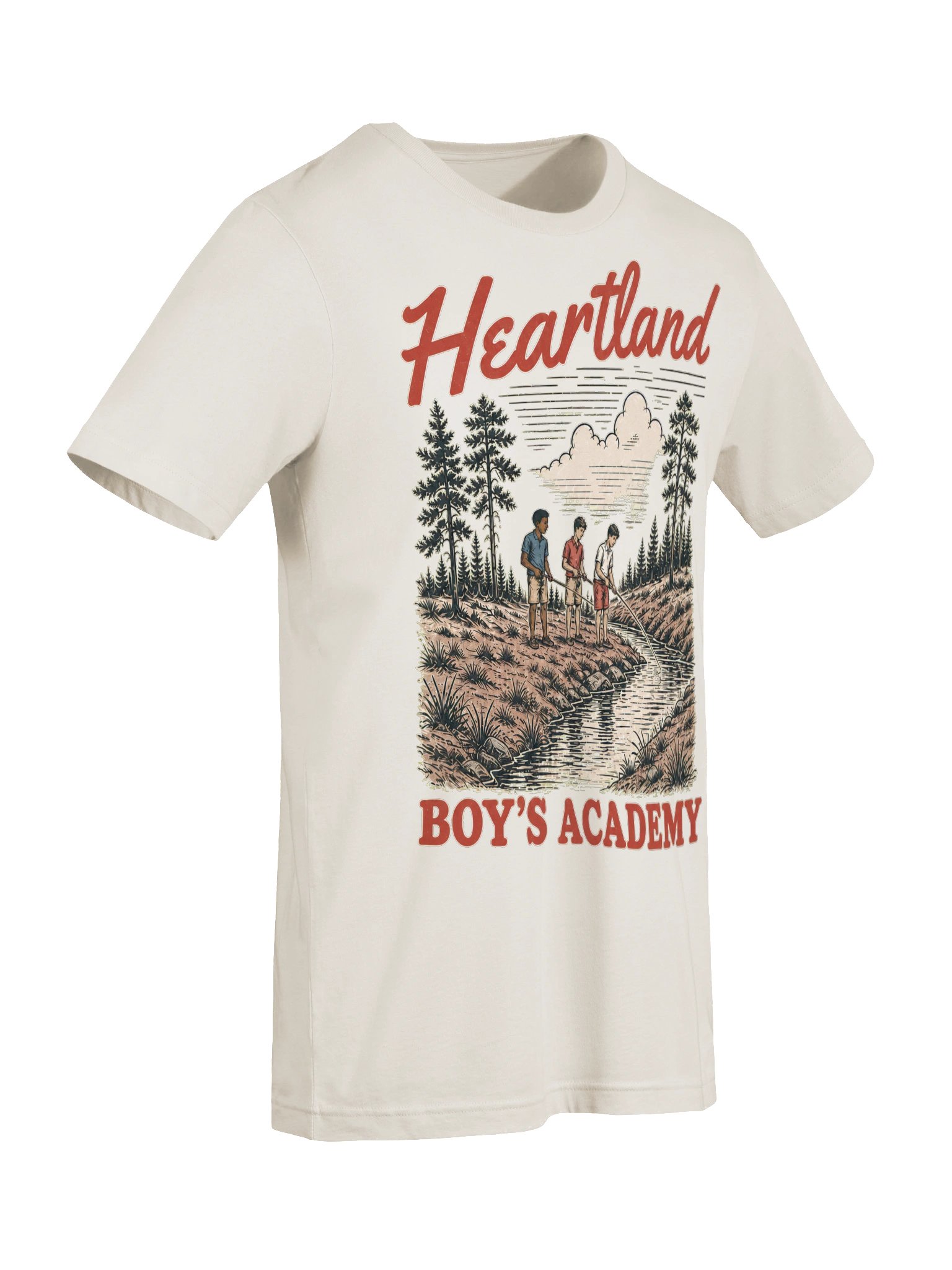 Heartland Boy’s Academy Vintage Fishing Tee product image (7)