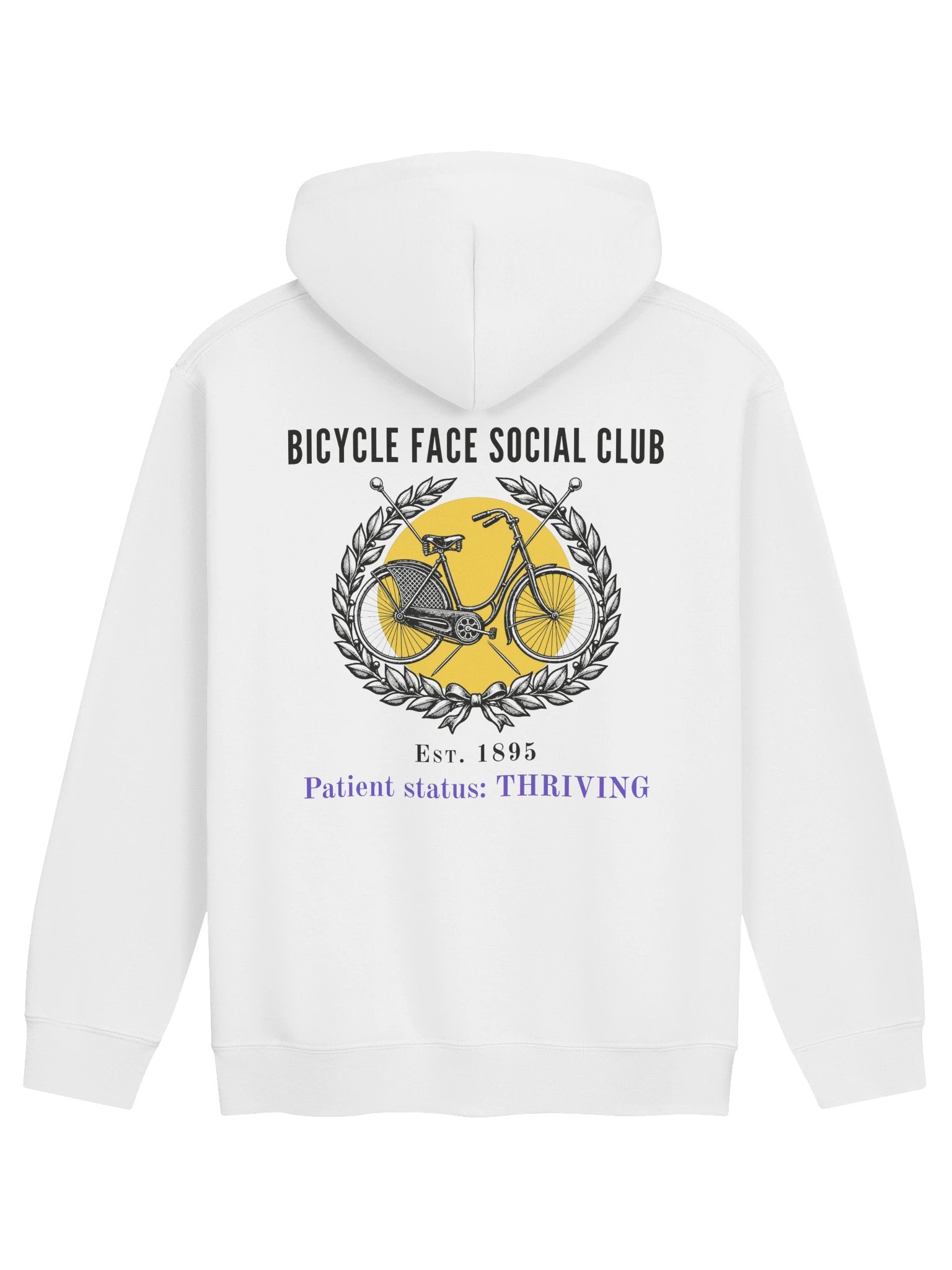 Bicycle Face Social Club Hoodie (light colours) product image (1)