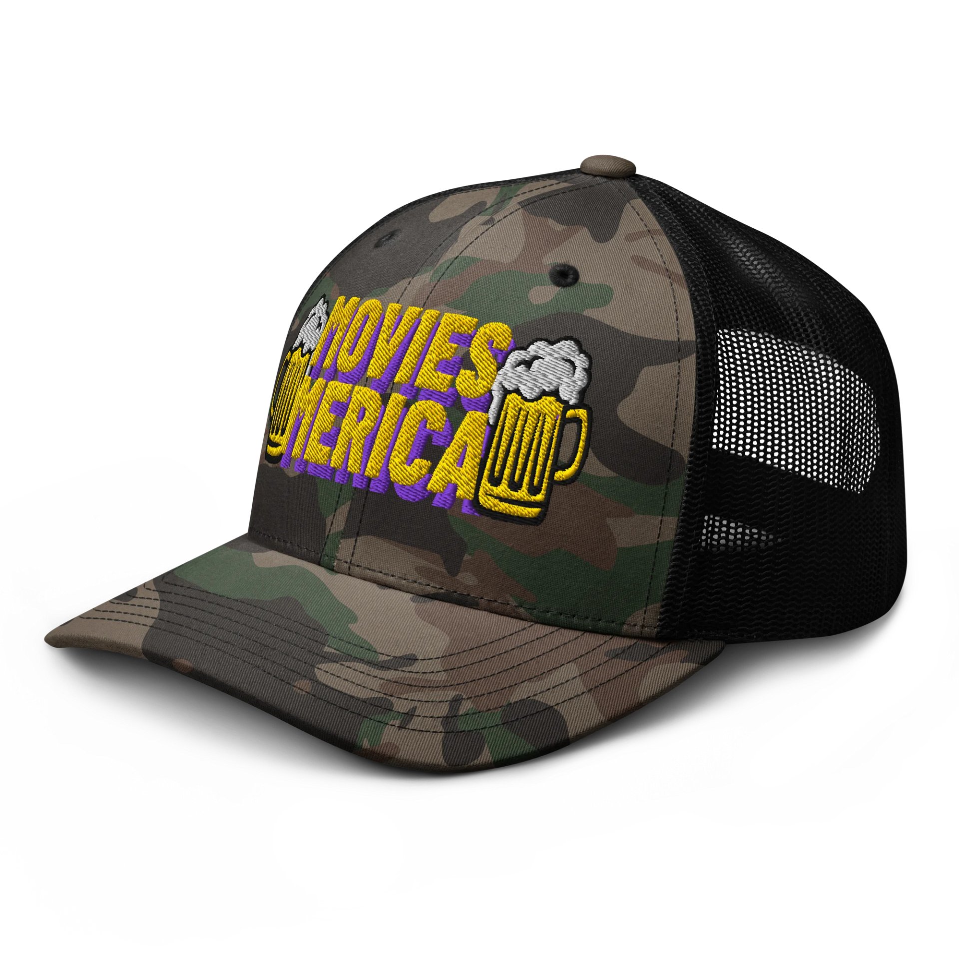 Big Mugs Camo Trucker Hat - Embroidered product image (4)