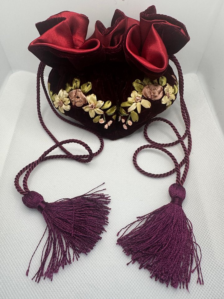 Satin Velvet Jewelry Bag product image (1)
