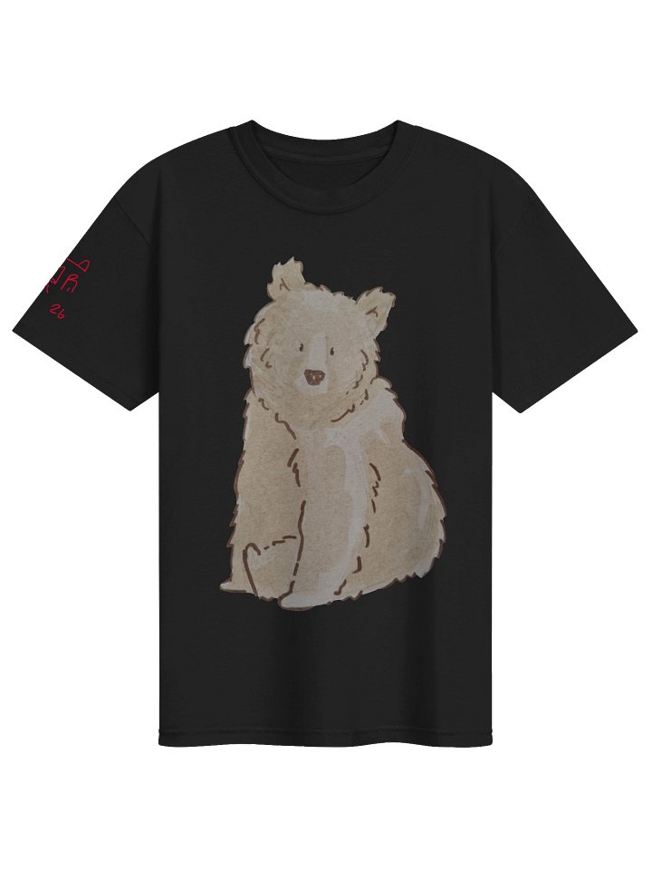 Sitting bear tee heavyweight product image (4)