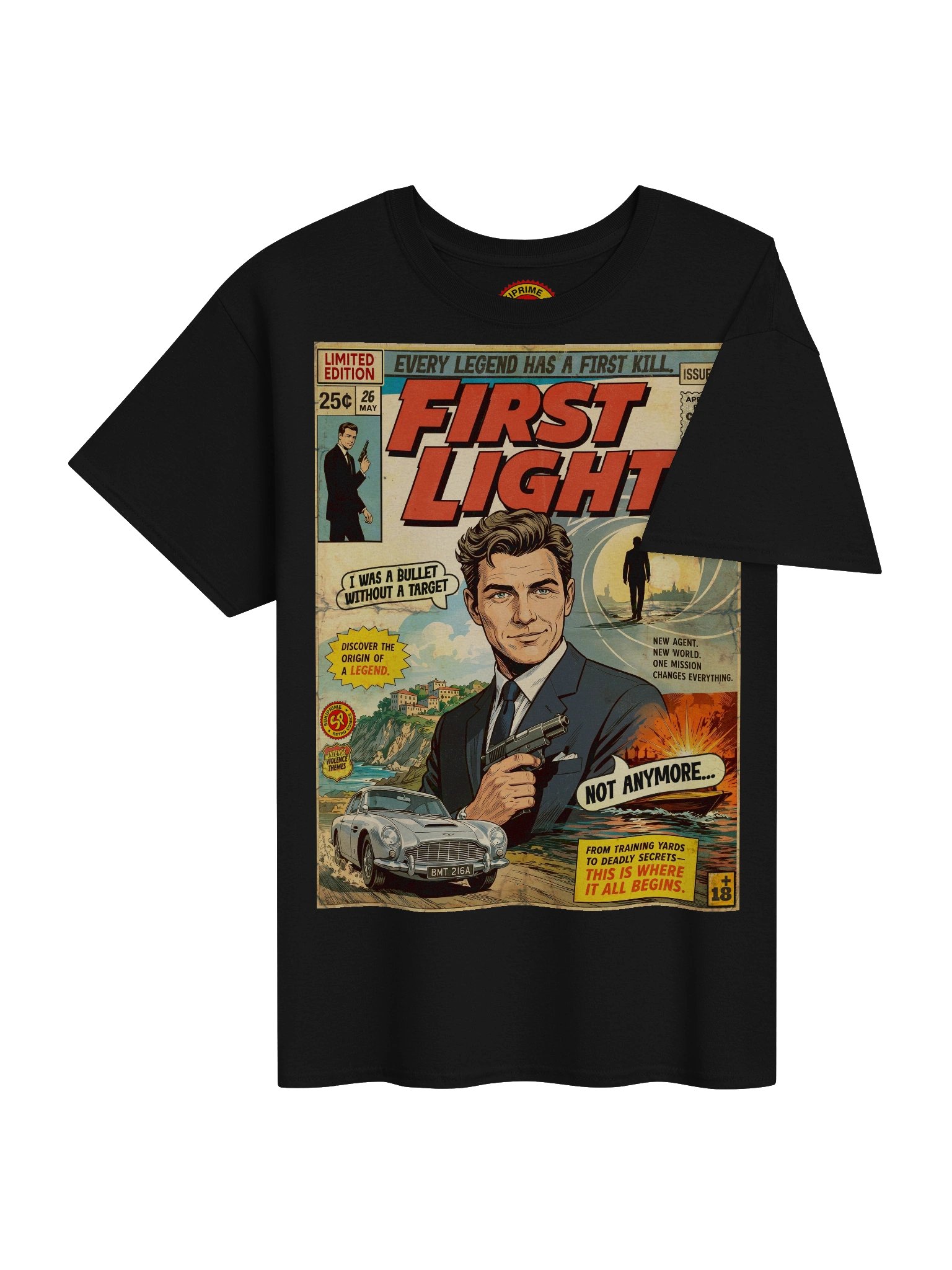 Last Light Comic Art Gaming T-Shirt product image (4)
