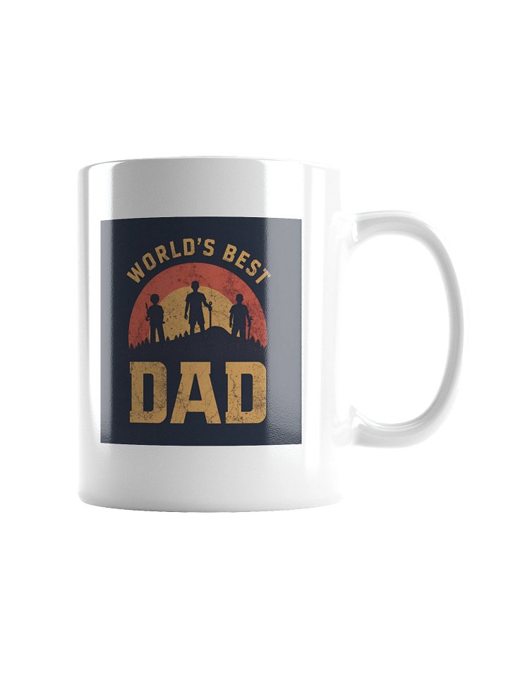 Sunset Silhouette World's Best Dad Mug product image (4)