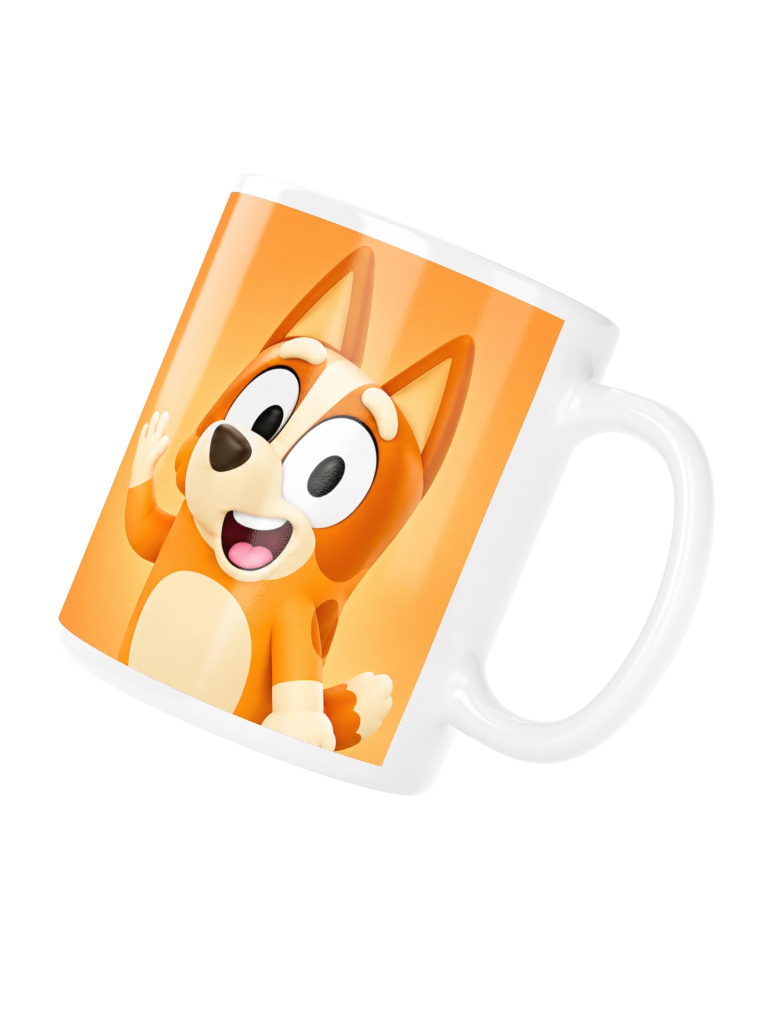 Orange Puppy - Premium White Glossy Mug product image (4)