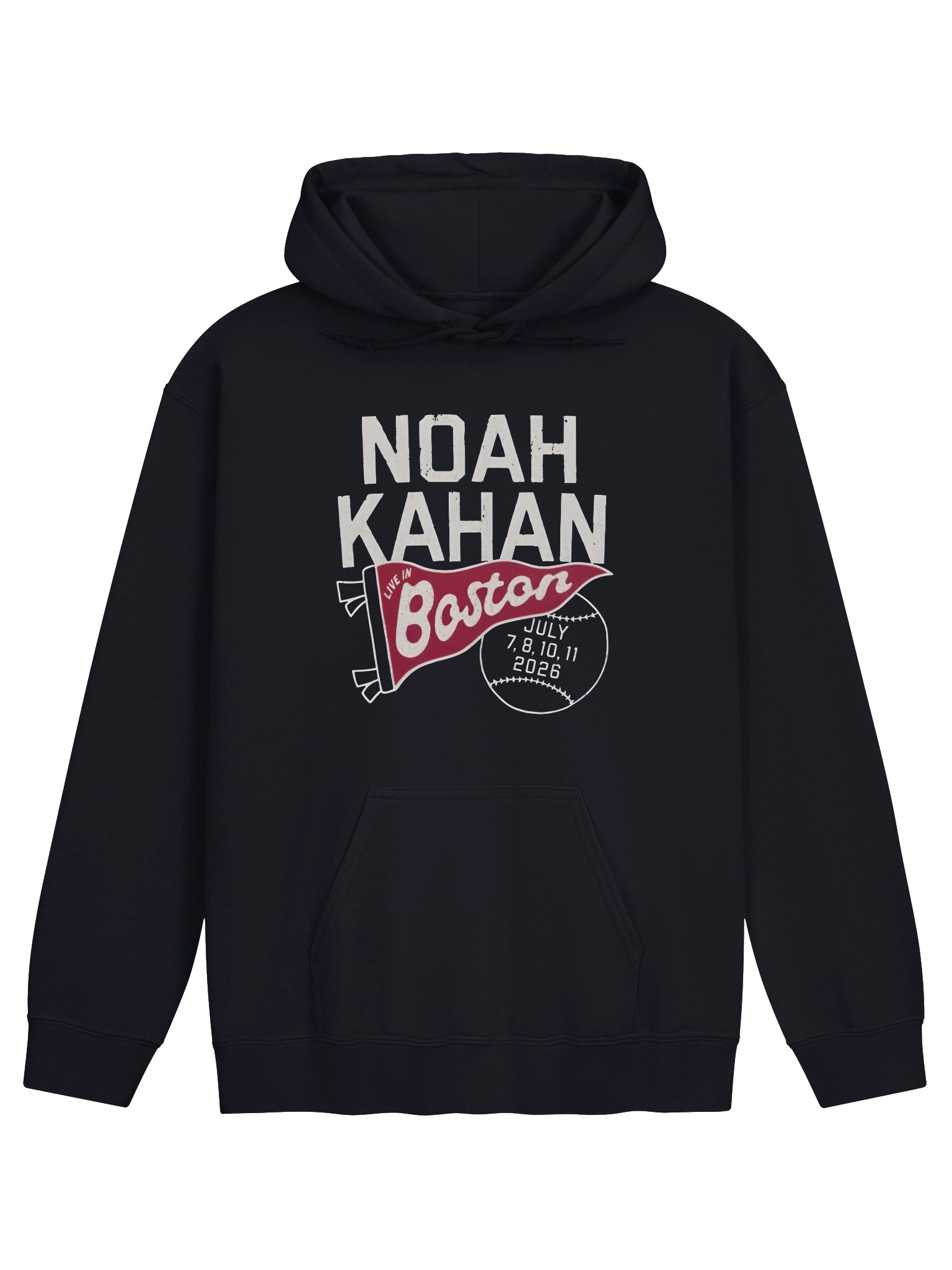 Noah Kahan Live In Boston 2026 Exclusive Merch Hoodie product image (5)