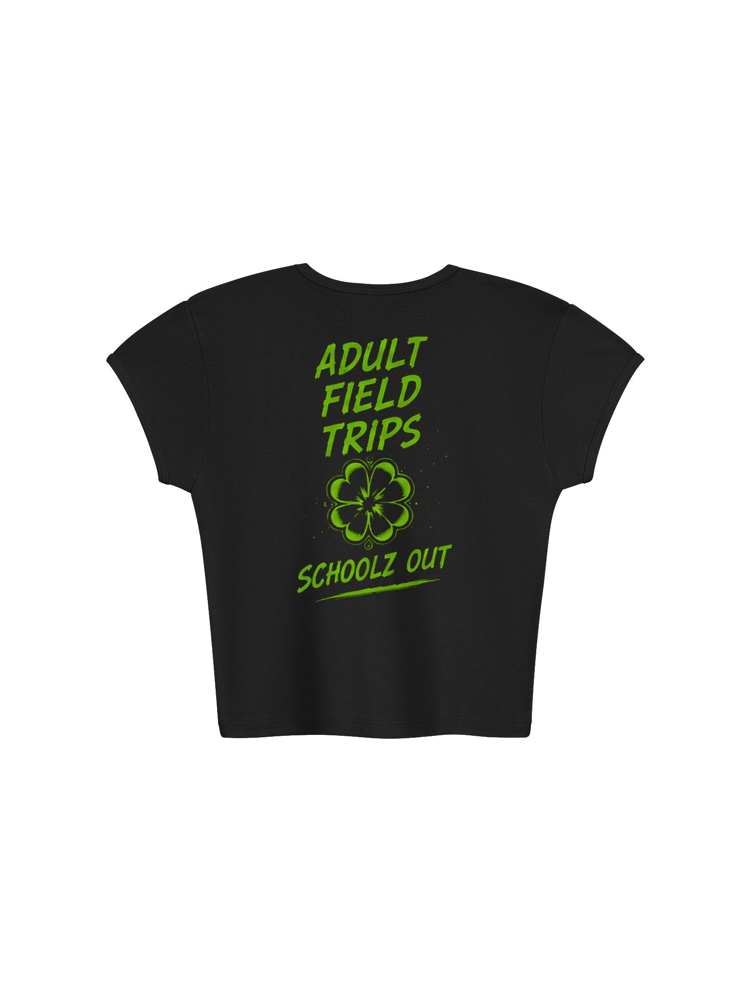 Schoolz Out Adult Field Trips Women's Crop Top product image (2)
