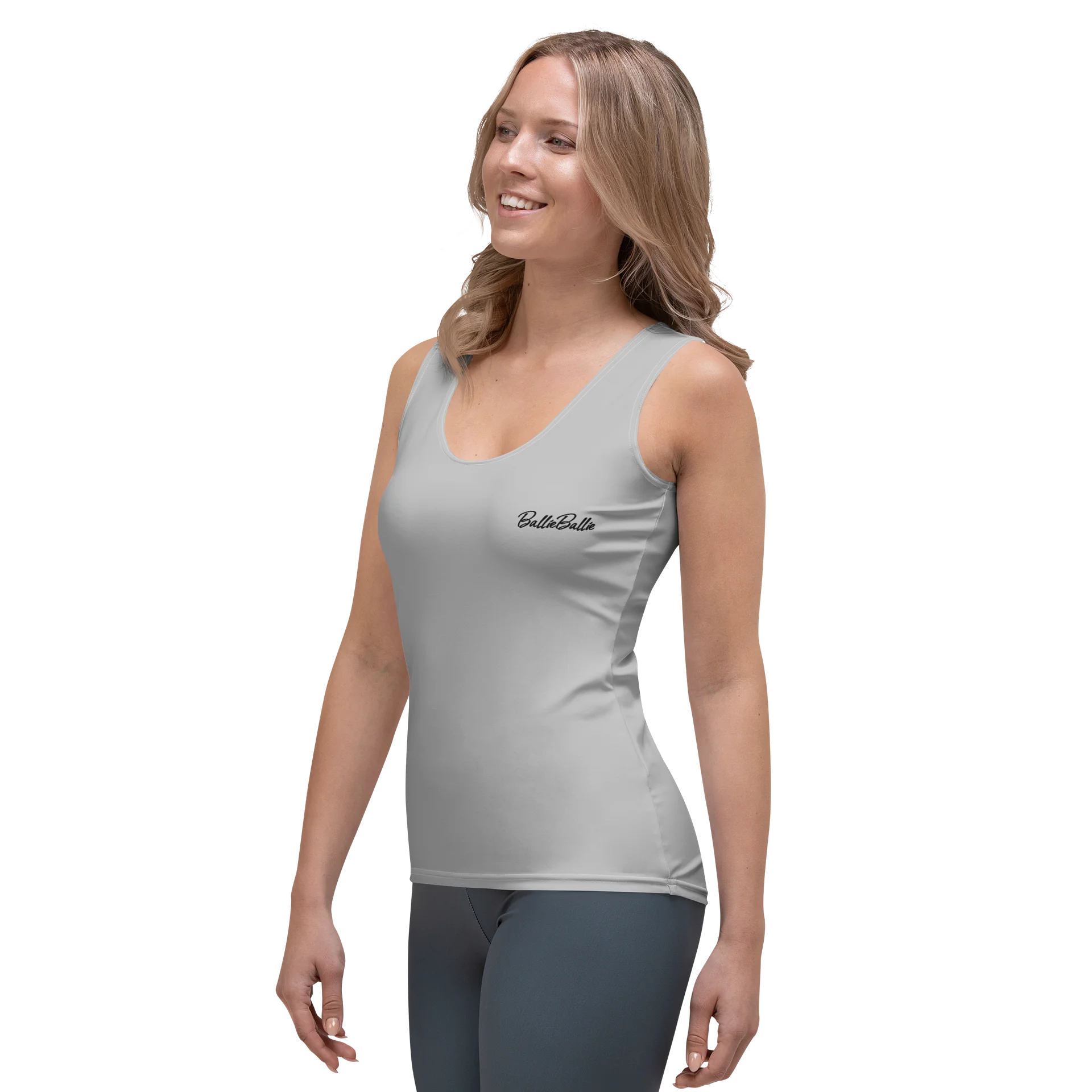 Women’s Tank Top Silver product image (3)