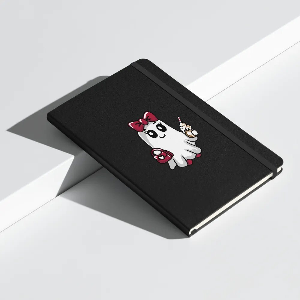 Stylish Ghost Hardcover Bound Lined Notebook product image (7)