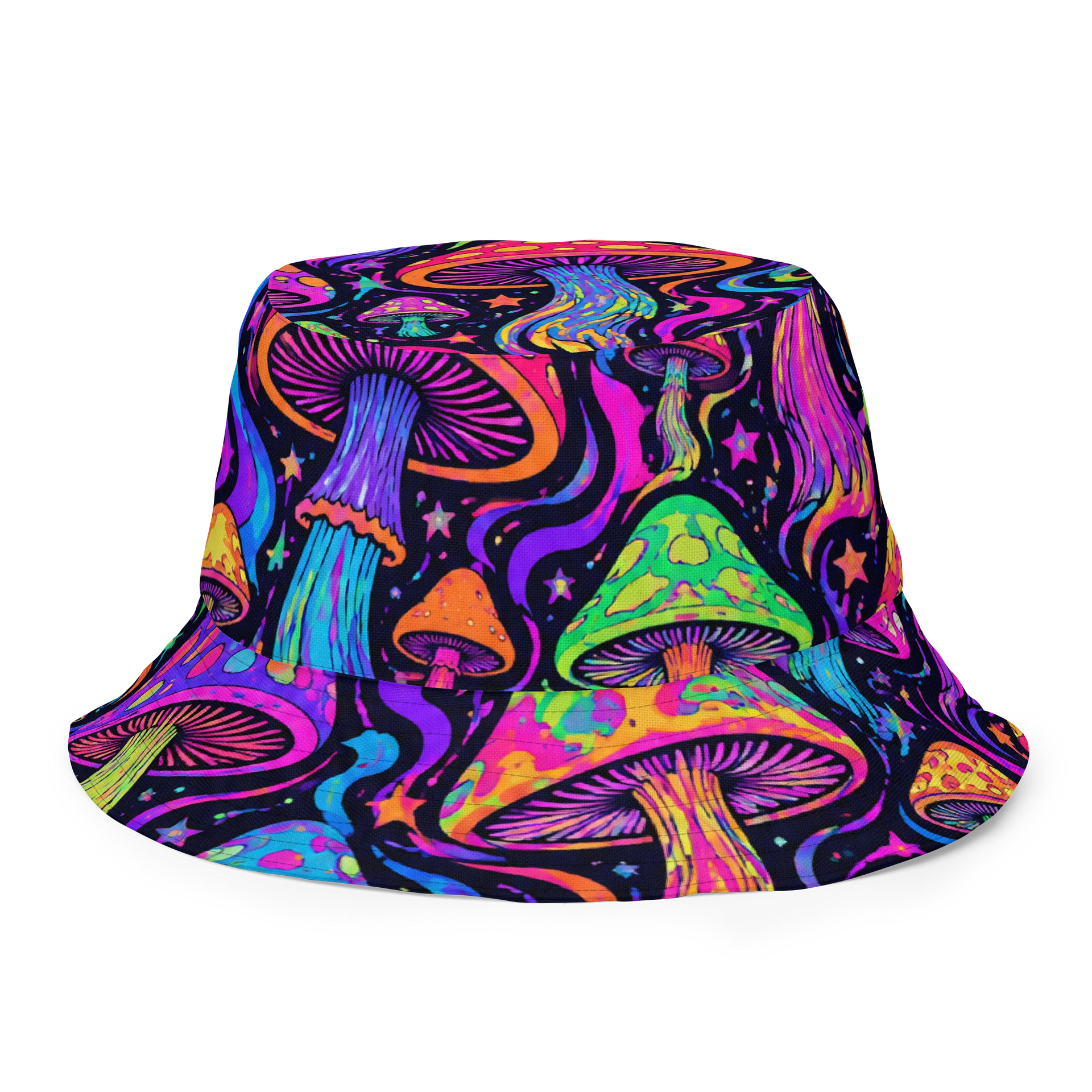 Neon Fungi Reversible Bucket Hat product image (2)