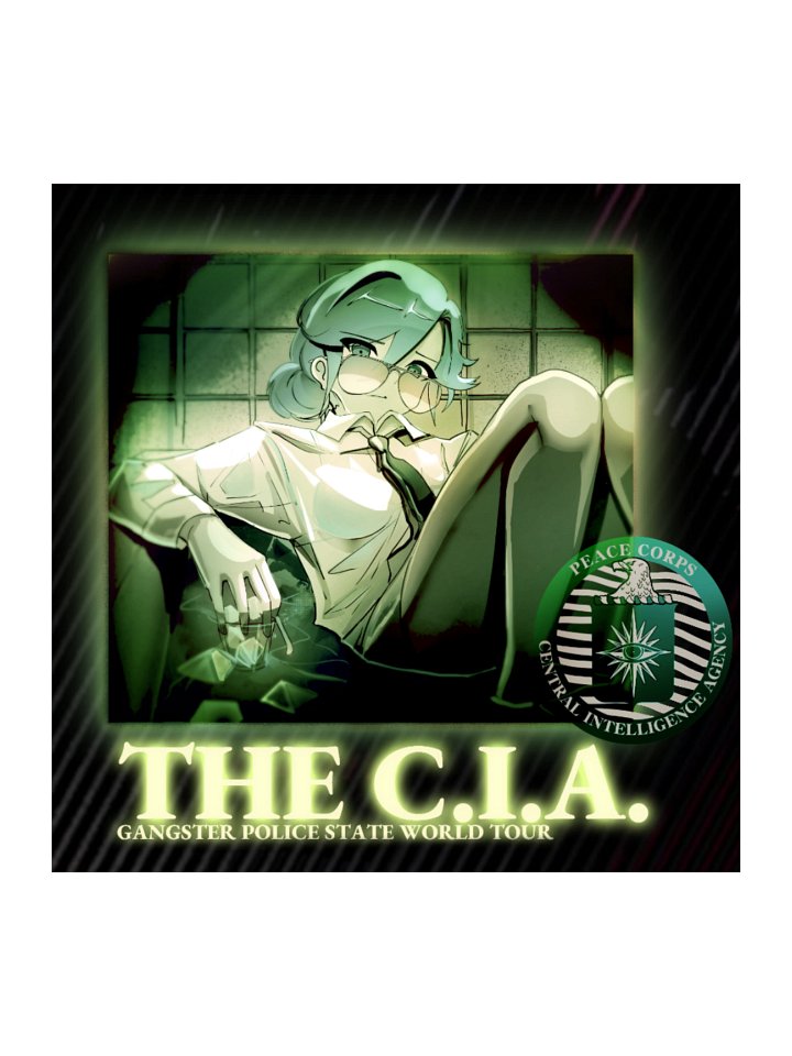 The CIA - Illustrated STICKER product image (3)