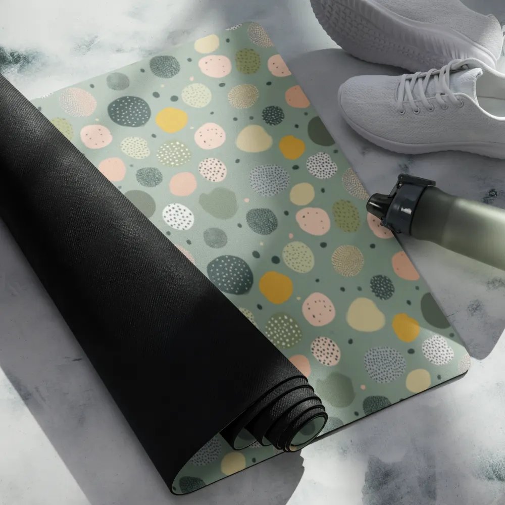 Green Boho Yoga Mat by Treasure Pie product image (5)