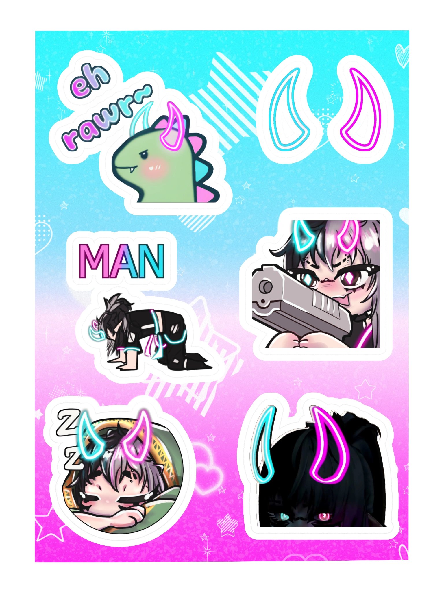 The eepy sticker set product image (2)