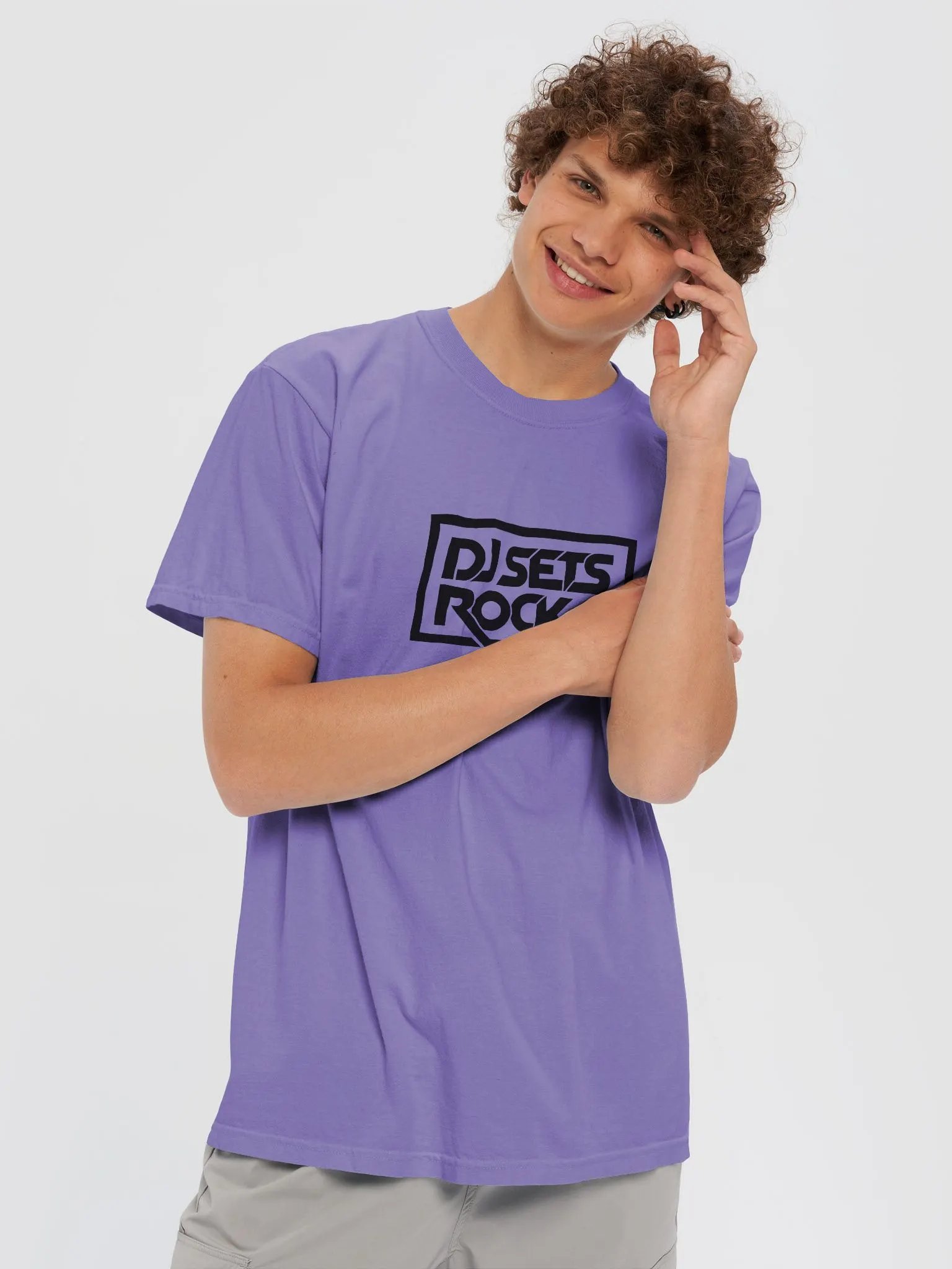 Purple DJSETSROCKA SHIRT - KICK product image (7)