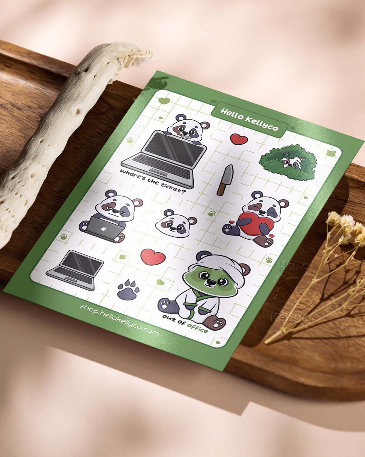 Work Day Chaos - Sticker Sheet product image (3)