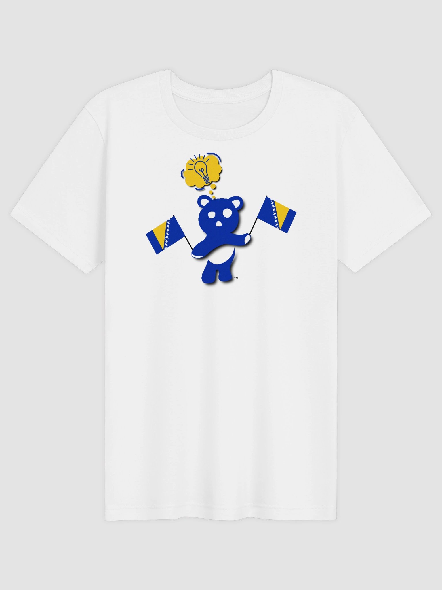 Bosnia-Herzegovina — Country Bear T-Shirt | BehrBrained Media product image (27)