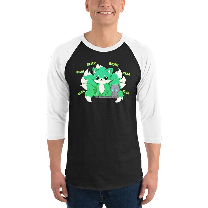 Warden Fox 3/4 Sleeve Raglan Shirt product image (1)