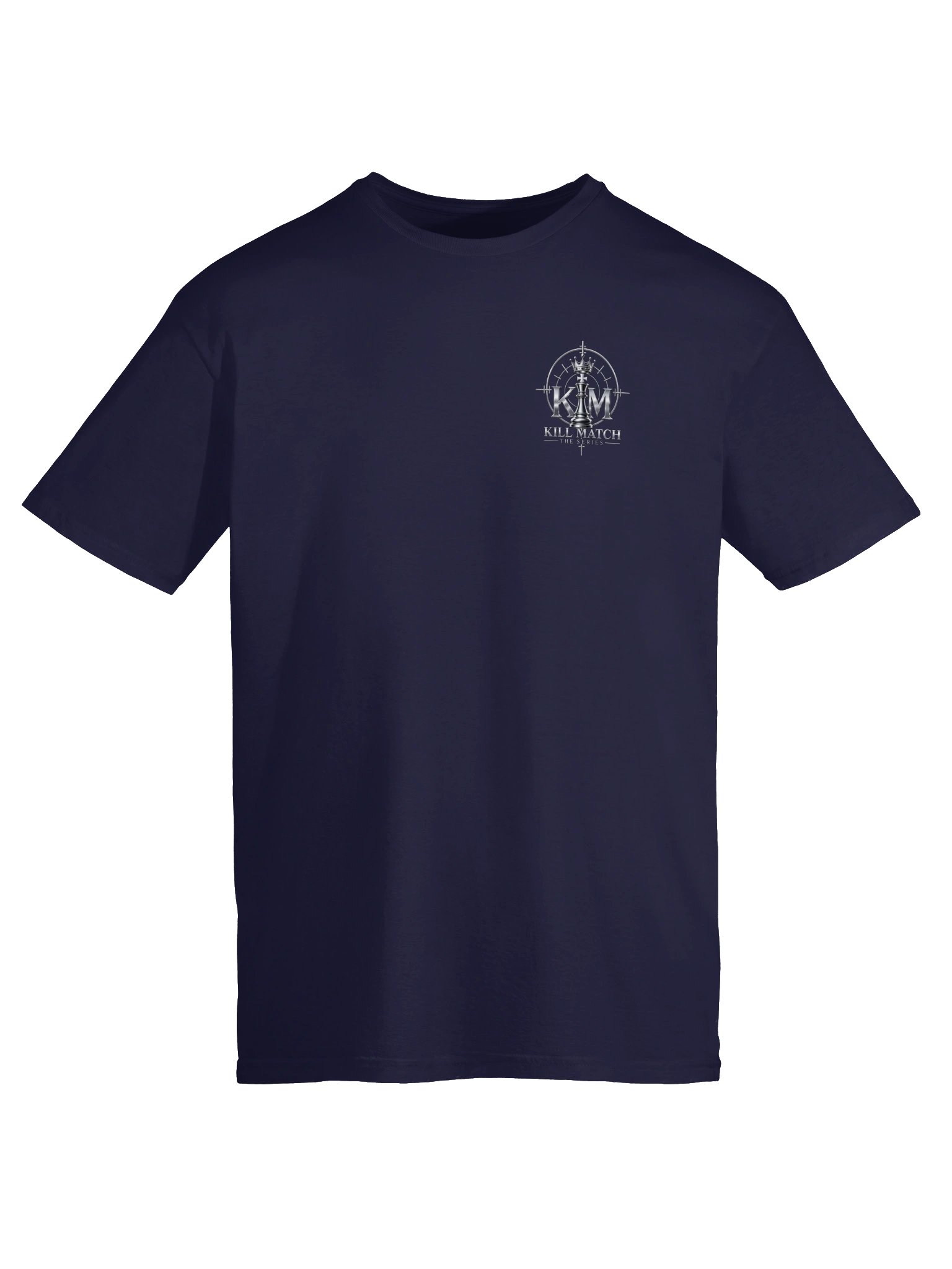 KM “KILL MATCH Checkmate” Tee — Silver Edition product image (5)
