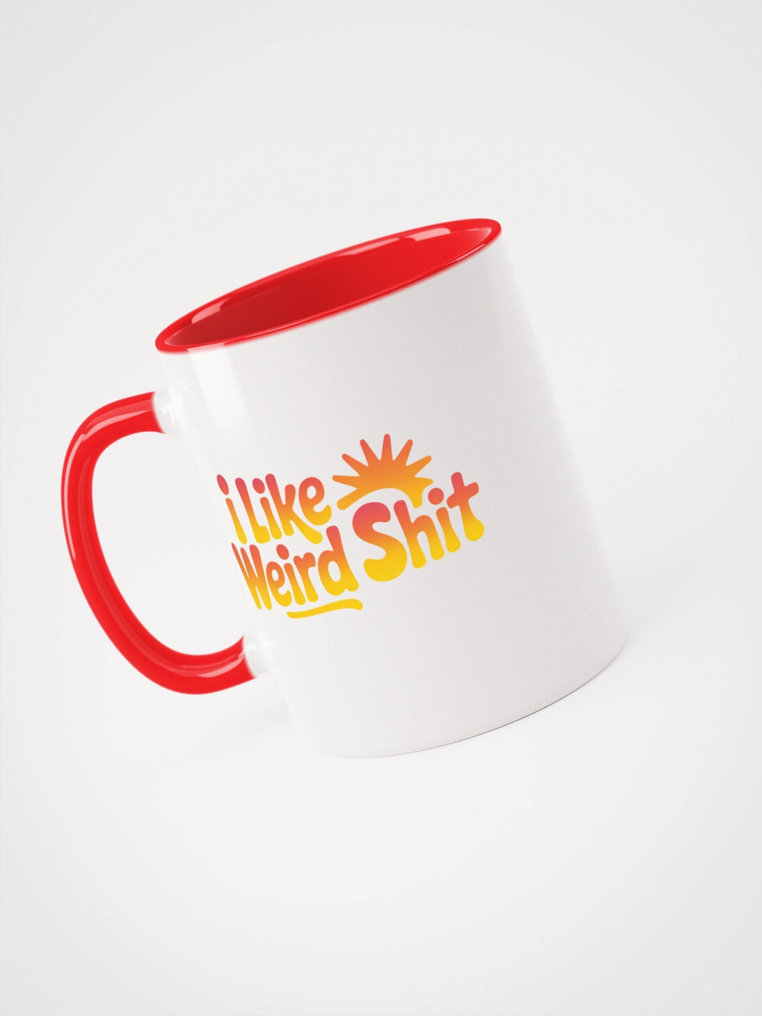 Gradient I like Weird Ceramic Mug product image (9)