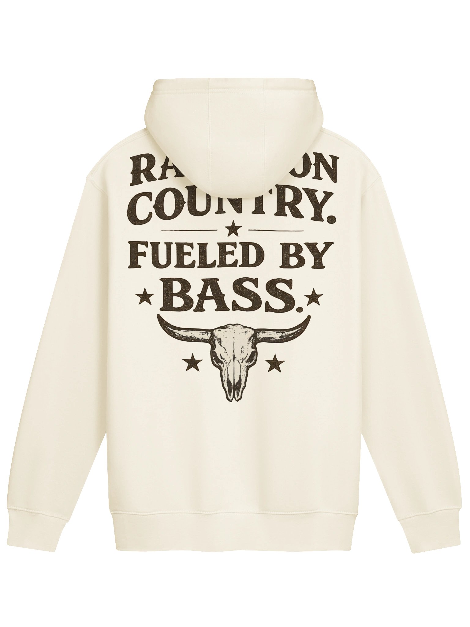 Country Hardstyle | Raised on Country | Premium Hoodie (Back Print) product image (1)