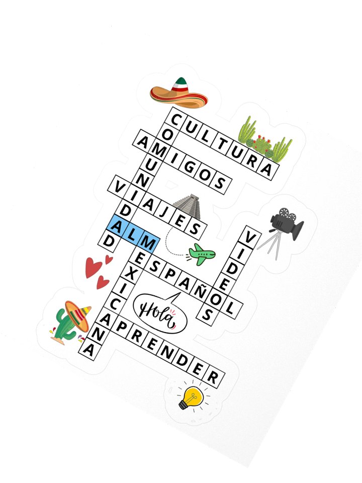 ALM Community Crossword Sticker product image (4)