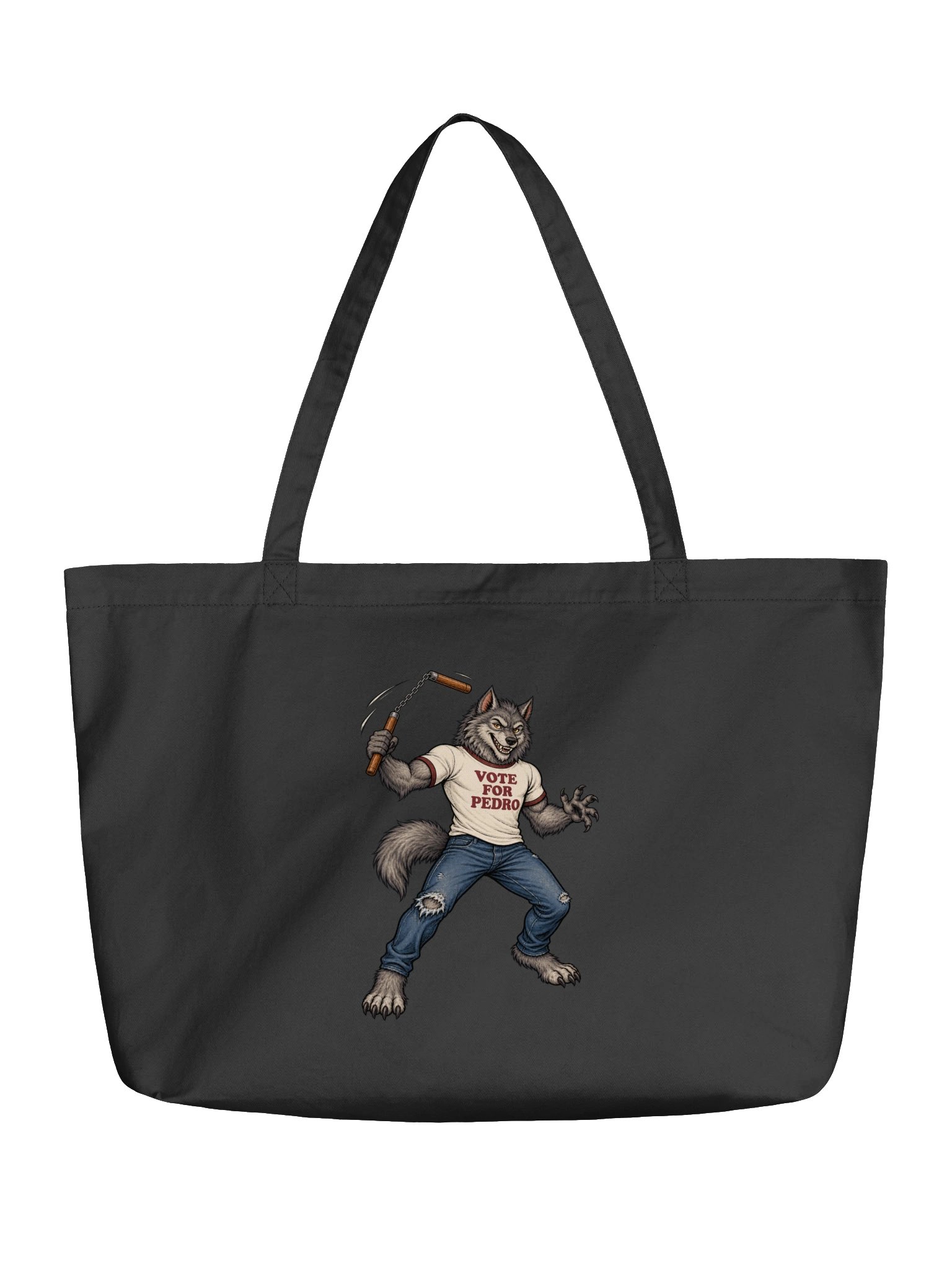 PATB Full Moon Skills Cotton Tote product image (1)