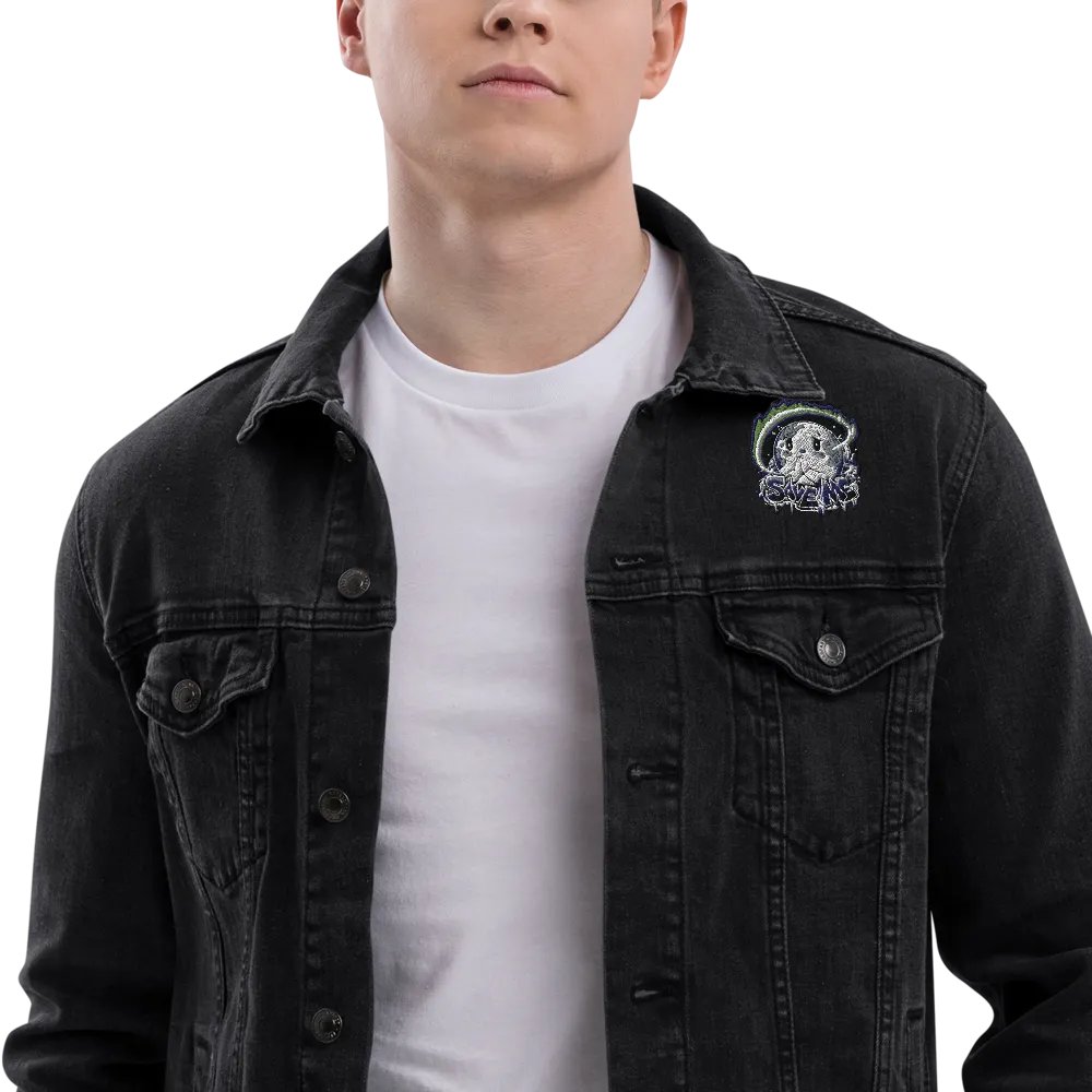 Save Me: A Plea from Planet Earth Denim Jacket 🌍 product image (7)