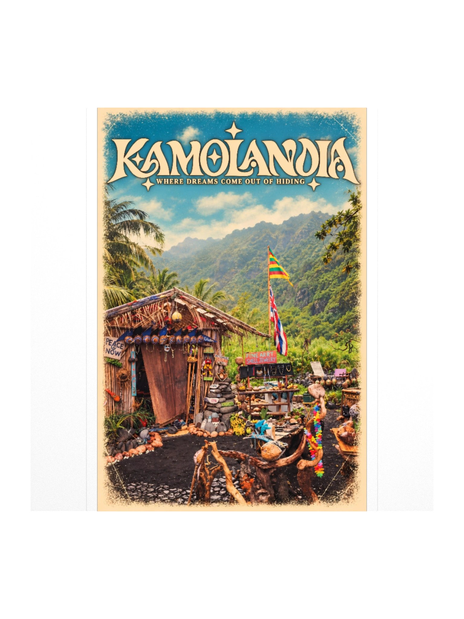 Dream Shack — Kamolandia Vintage Sticker product image (4)