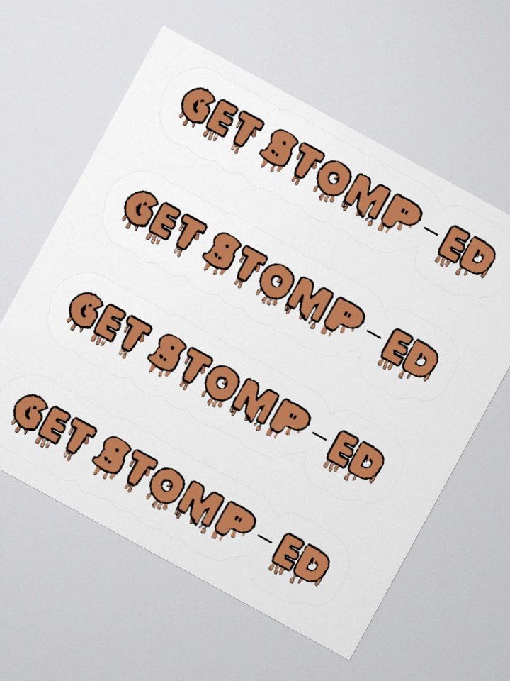 GET STOMP-ED - Stickers product image (2)