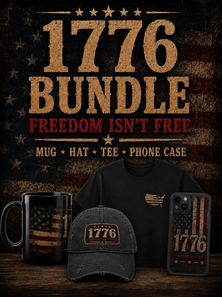 1776 Freedom Isn’t Free America 250th Bundle product image (1)