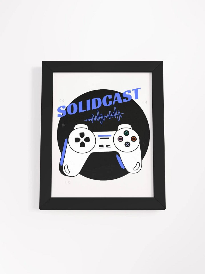 SC Blu Framed High-Quality Matte Poster product image (4)