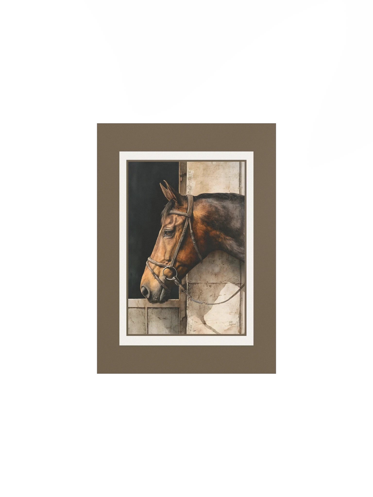 Equestrian Horse Farmhouse Print product image (3)