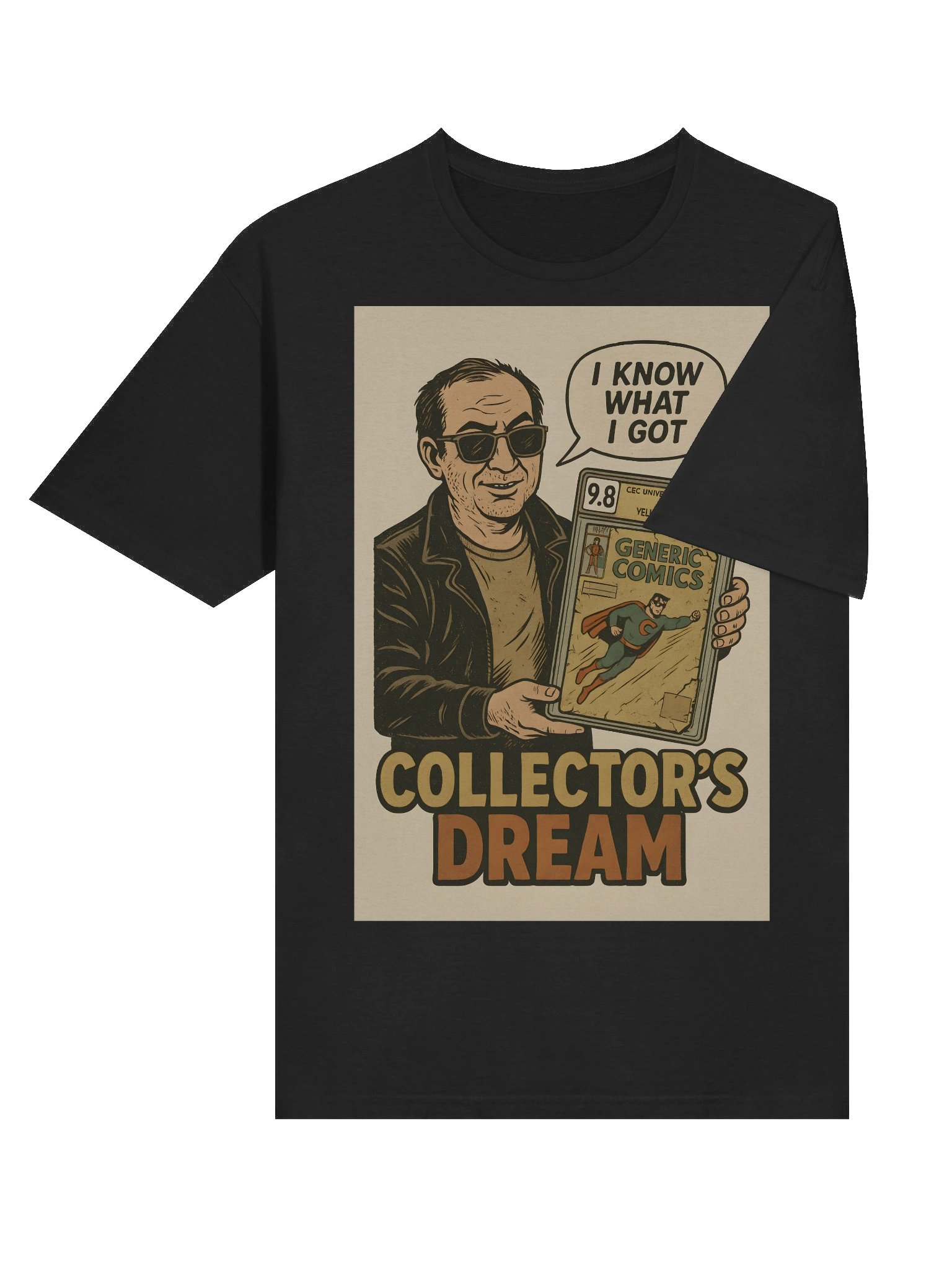 I Know What I Got T-Shirt | 9.8 Yellowed AF Comic Parody Tee | Vintage Comic Collector Humor product image (6)