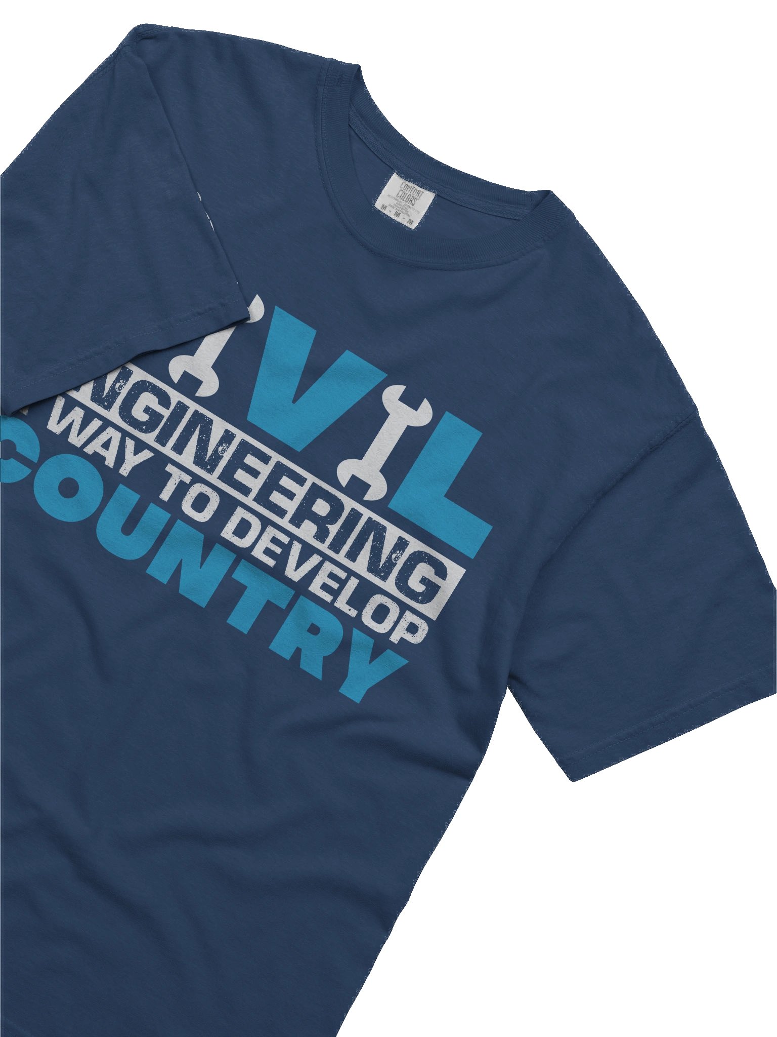 Civil engineering a way to develop country, V-Neck Tee, Funny Engineer Shirt, Gift for Engineers, Unisex Logic Tee, Engineering Humor Top product image (5)