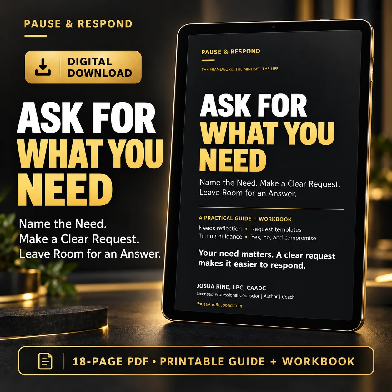 Ask for What You Need product image (1)
