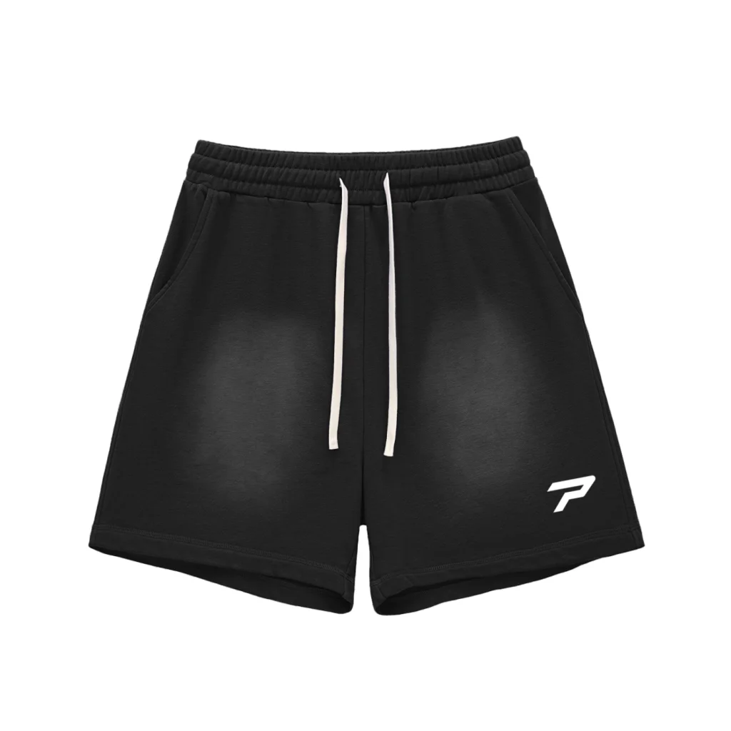 PRIZM Sun Fade Raw Edge Cotton Shorts product image (1)