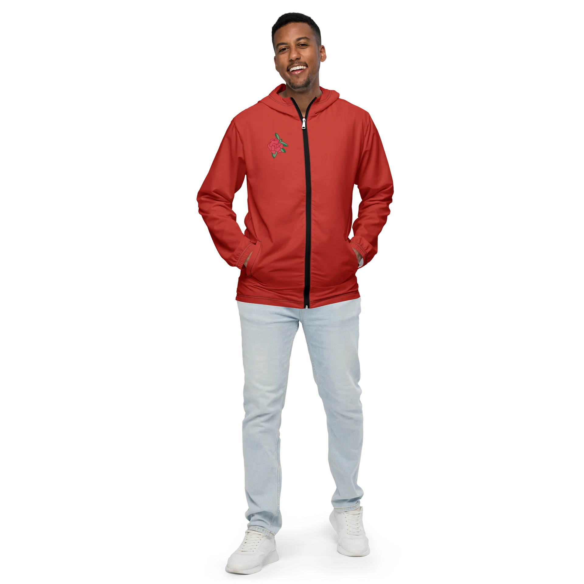 Floral All-Over Print Windbreaker product image (1)