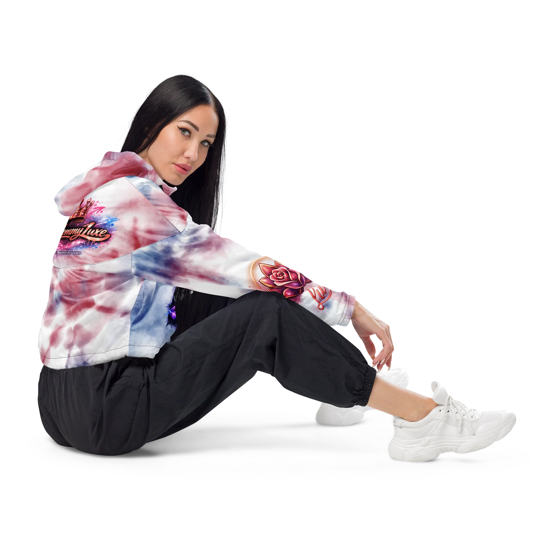 BigMommyLuxe Crop Top Windbreaker product image (4)