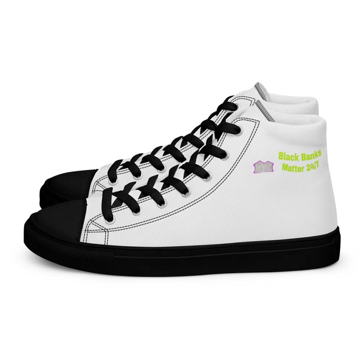 Retro Chic High Top Canvas Sneakers product image (1)