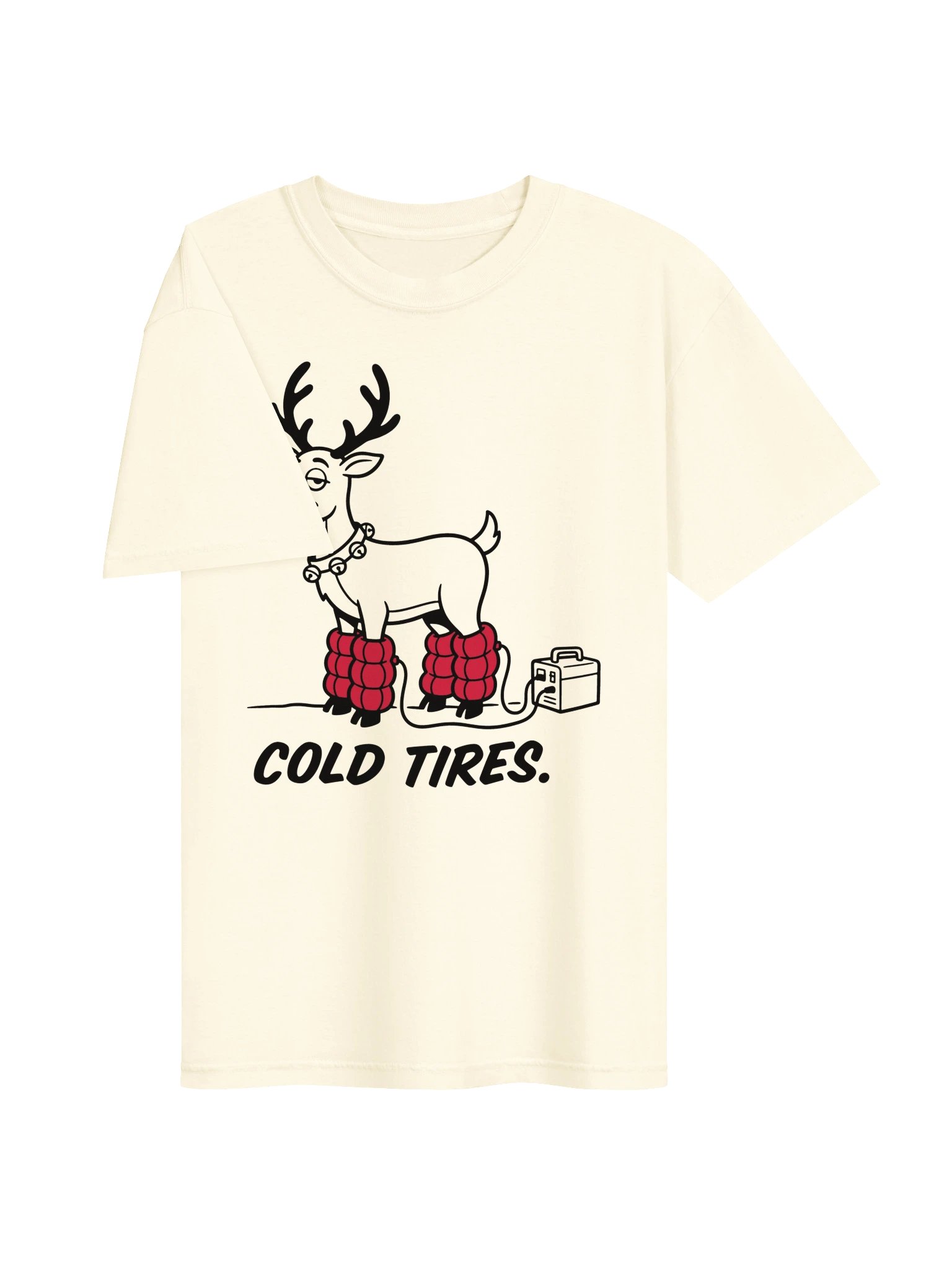 Cold Tires. Reindeer Tee product image (5)