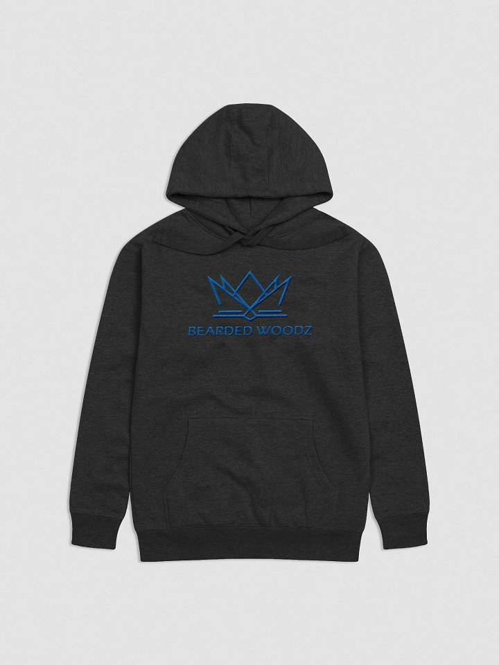Men's Classic Bearded Woodz Hoodie (Royal Embroidery) product image (1)