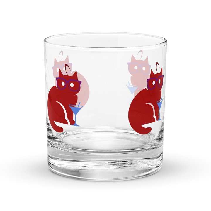 MartiniCat Rocks Glass product image (2)