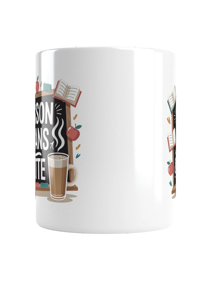 Lesson Plans and Latte Teacher Mug – Cute Classroom Design product image (6)
