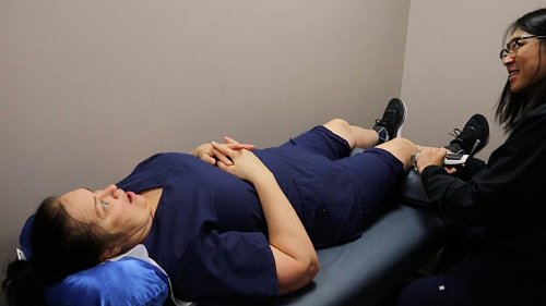 Sometimes the reaction says it all 😅💥

In these photos, our massage therapist Piret is receiving Focused Shockwave Therapy to...