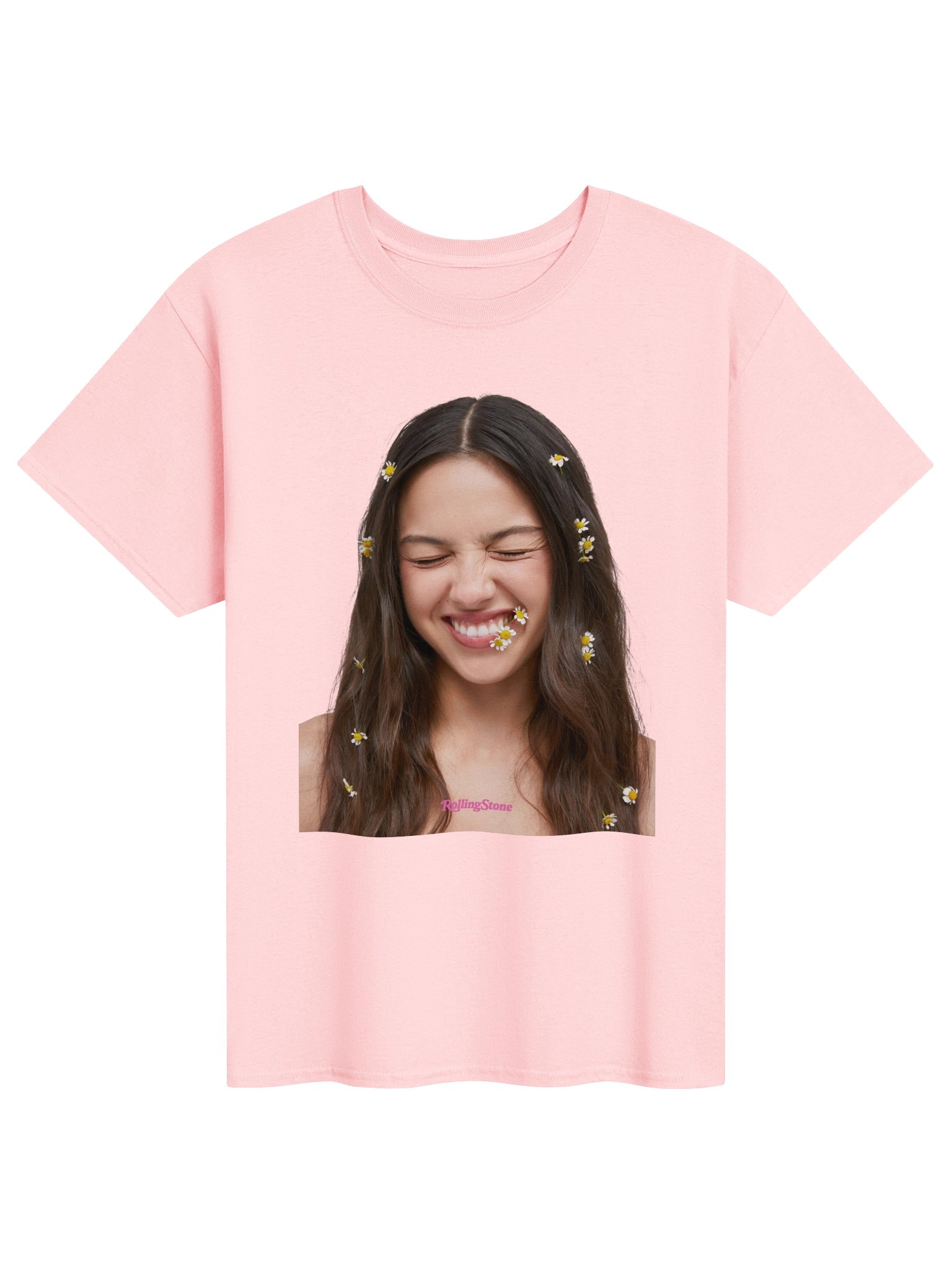 Olivia Rodrigo Smiling Photo T-Shirt product image (1)
