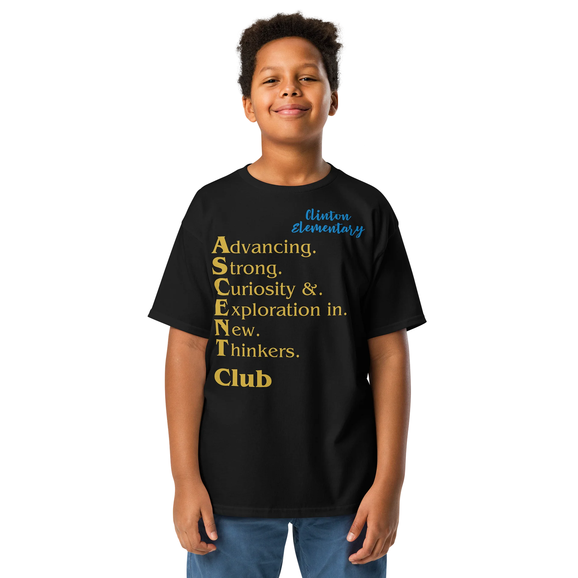 Officially Licensed ASCENT CLUB Clinton Elementary - Participant Shirt Design 1 product image (1)